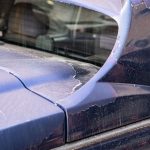 uv exposure causing paint to fade on a car