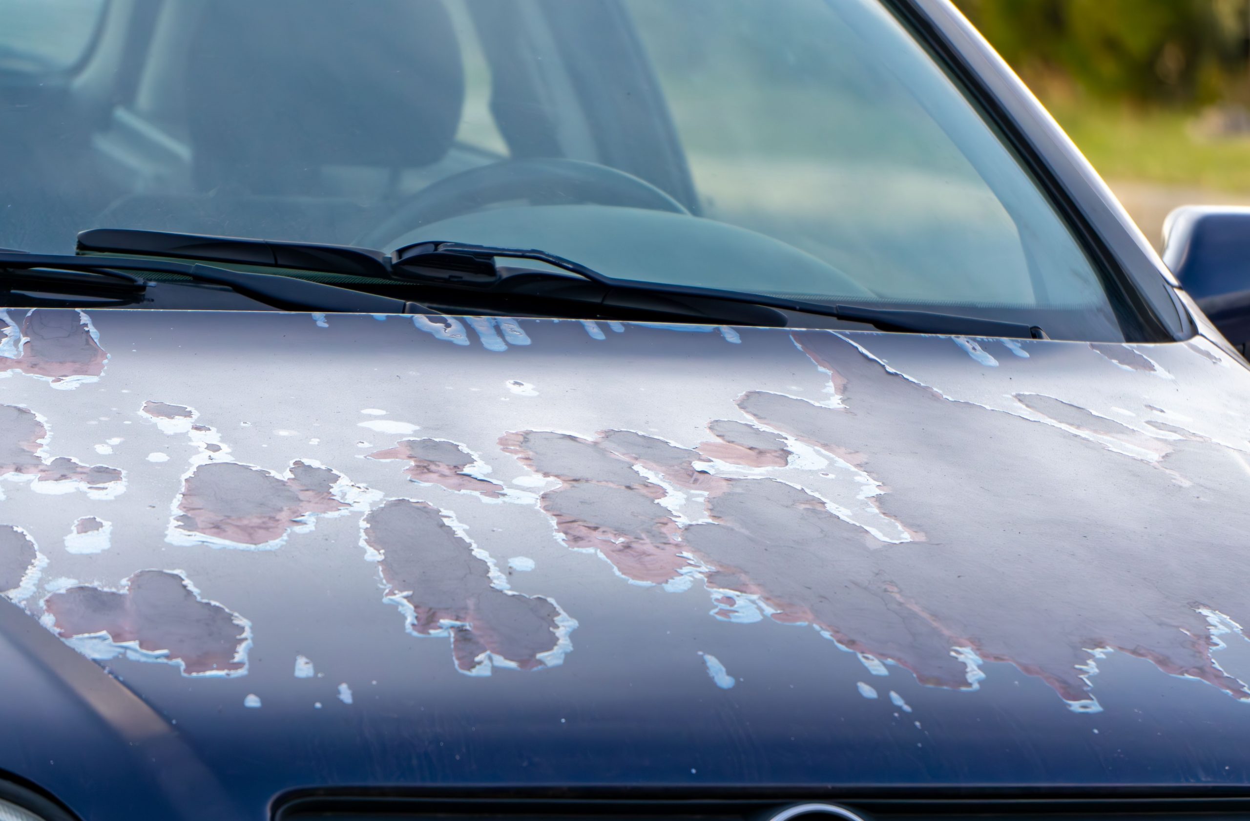 automotive paint chip damaged coating